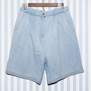 Light Blue Denim Shorts